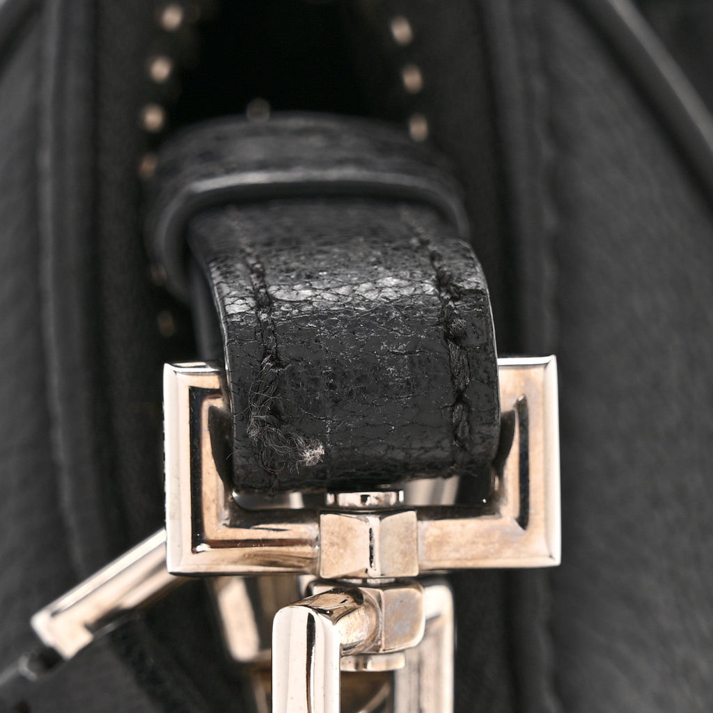 Sugar Goatskin Mini Antigona Black