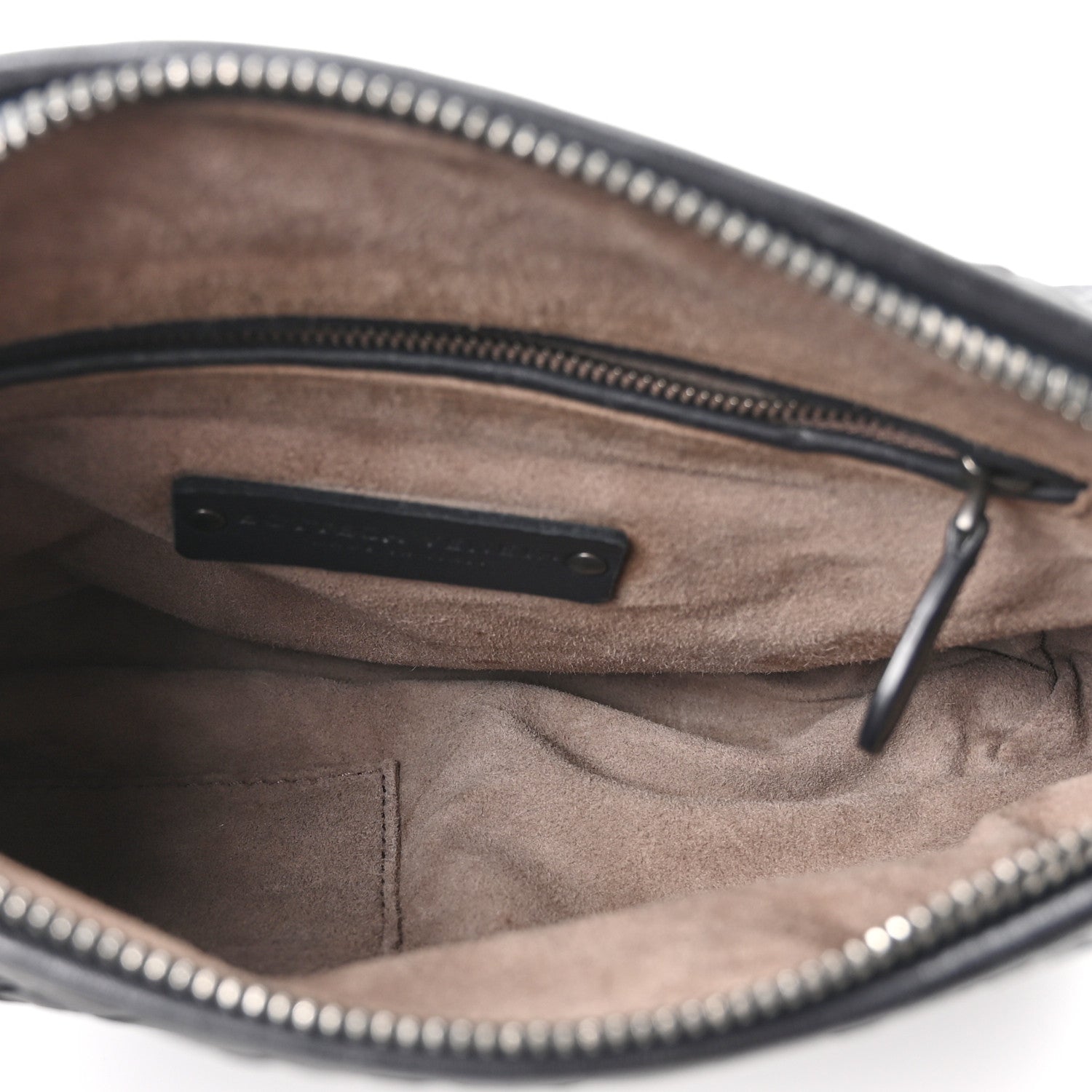 Nappa Intrecciato Nodini Bag Black
