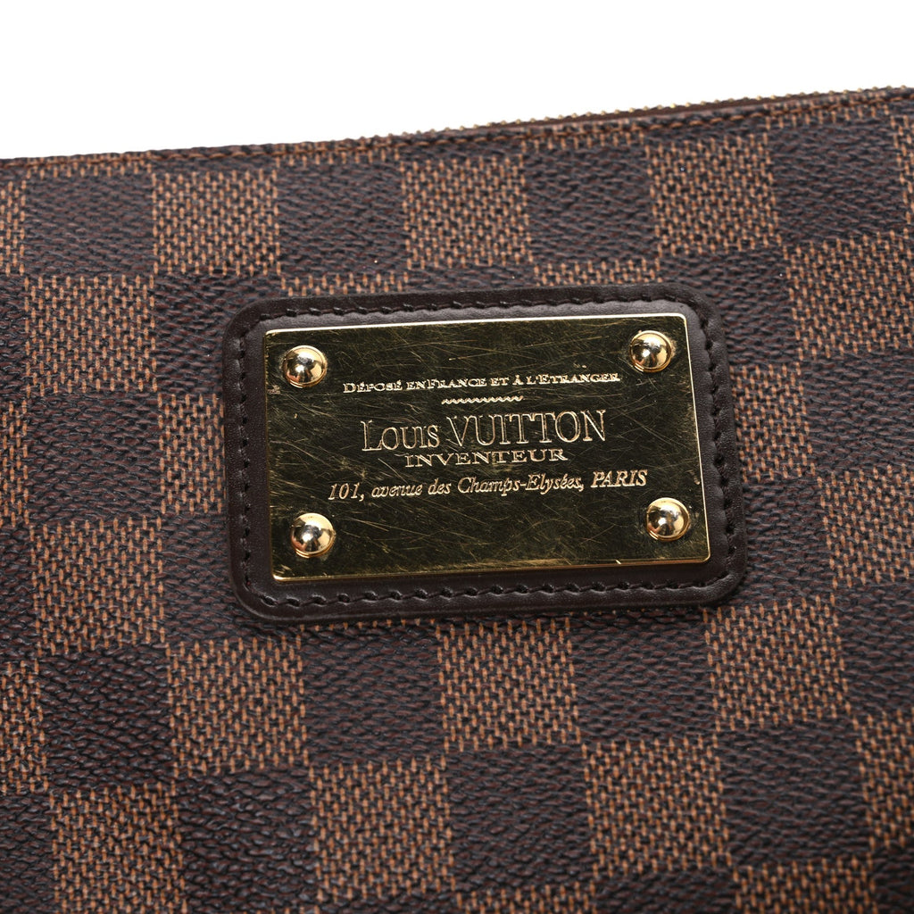 Damier Ebene Eva Clutch