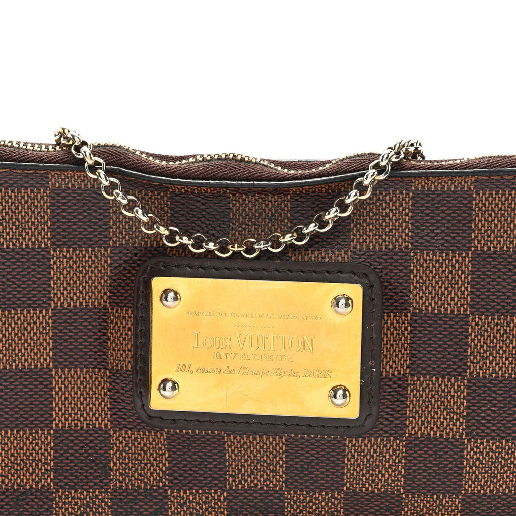 Damier Ebene Eva Clutch