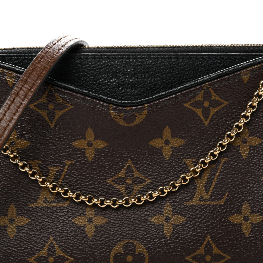 Monogram Pallas Clutch Black