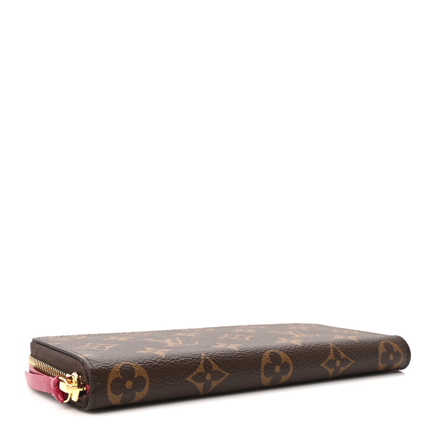 Monogram Clemence Wallet Fuchsia