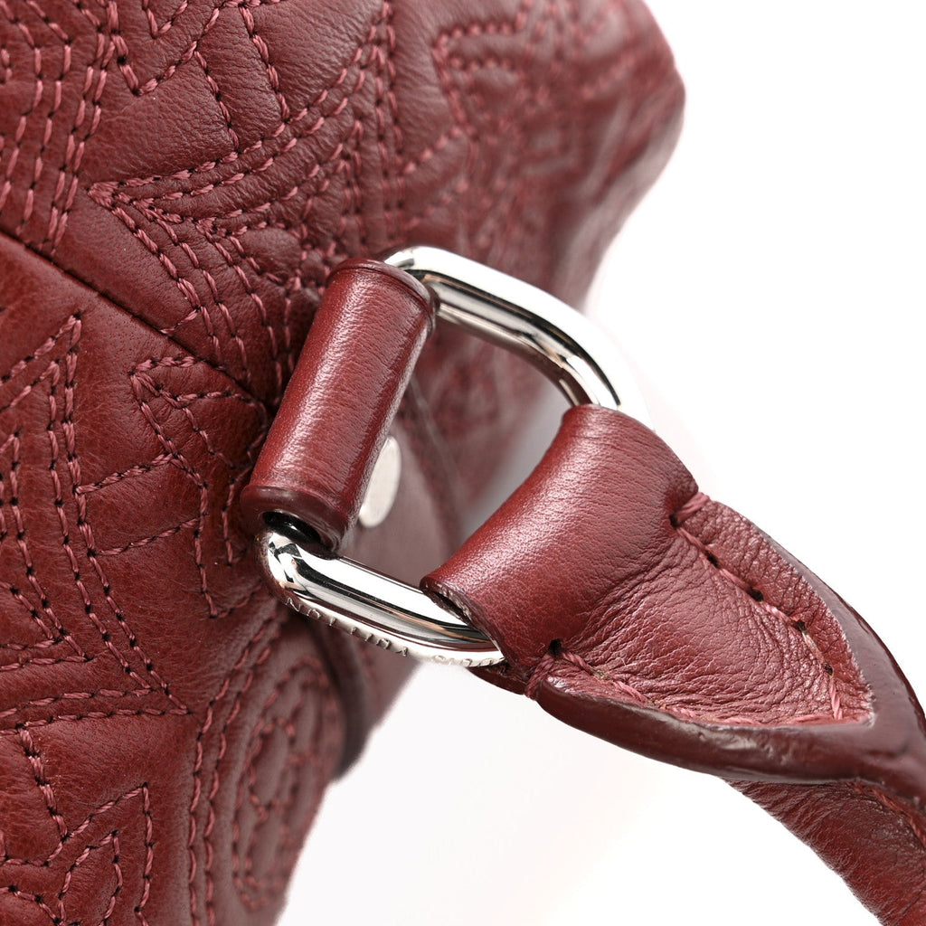 Monogram Lambskin Antheia Ixia MM Fuchsia