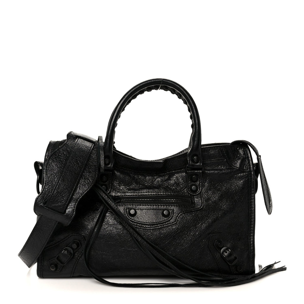 Agneau Arena Classic Black Hardware S City Black