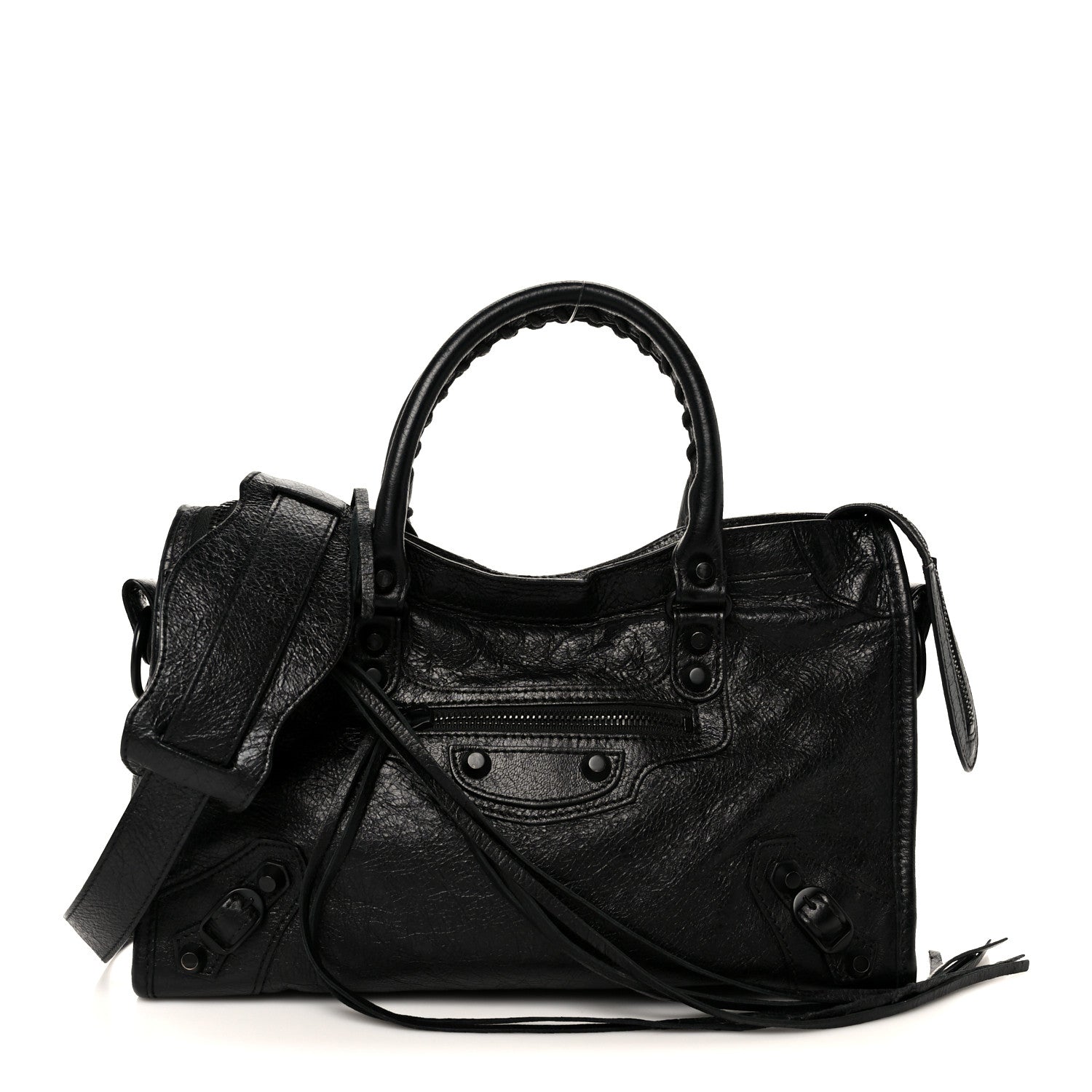 Agneau Arena Classic Black Hardware S City Black