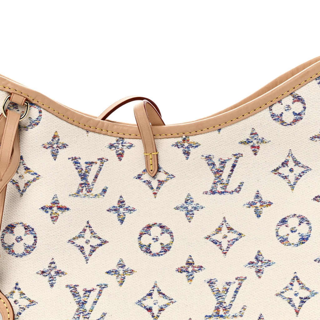 Monogram Jacquard CarryAll PM Multicolor Beige