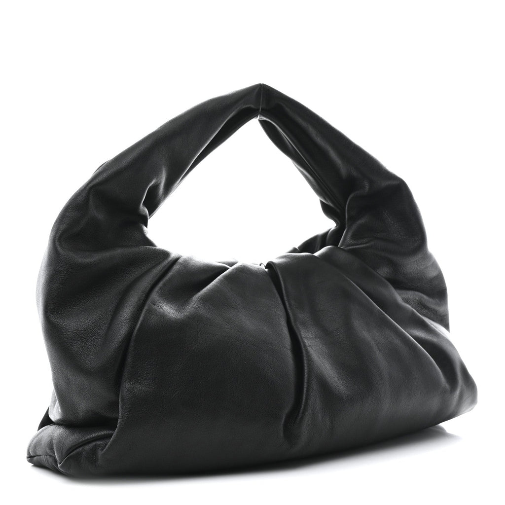 Smooth Butter Calfskin Small The Shoulder Pouch Black