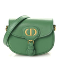 Box Calfskin Micro Bobby Bag Sage Green