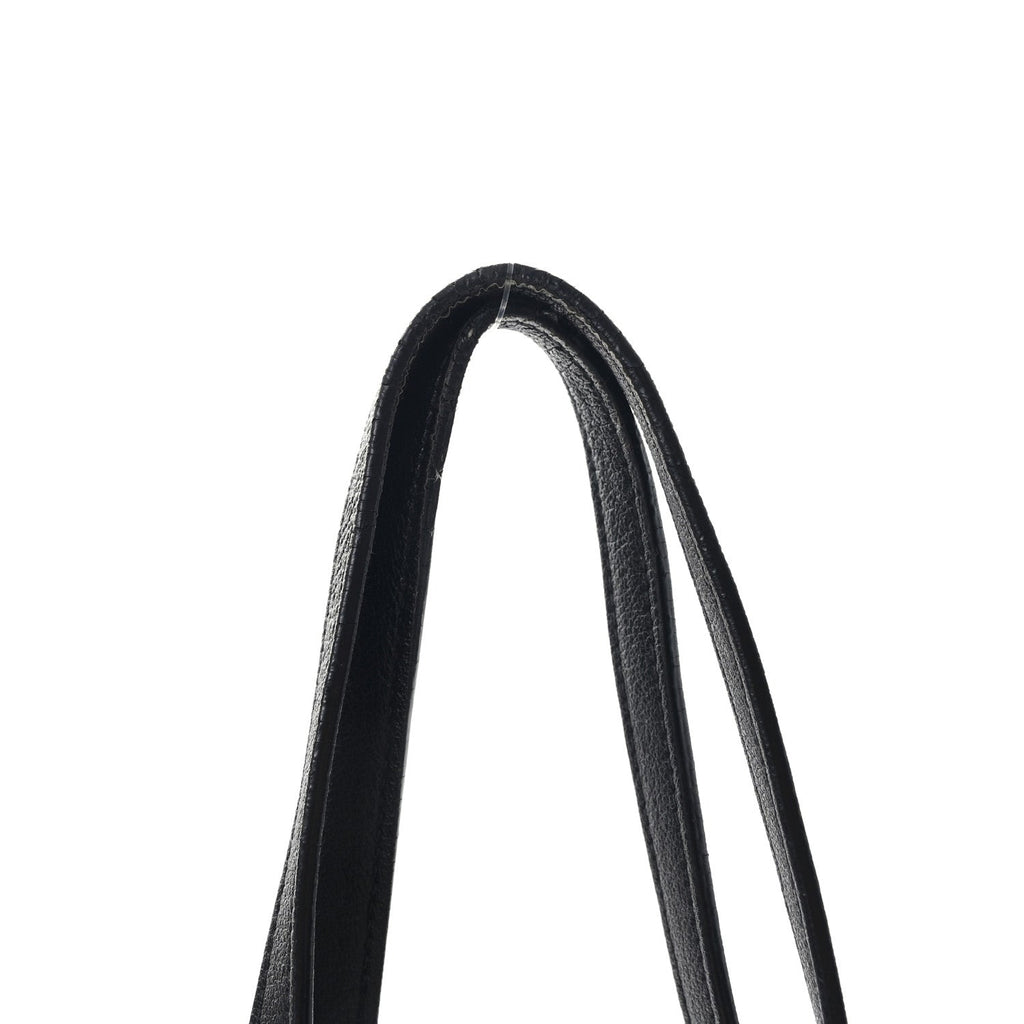 Calfskin Large Shopping Tote Black