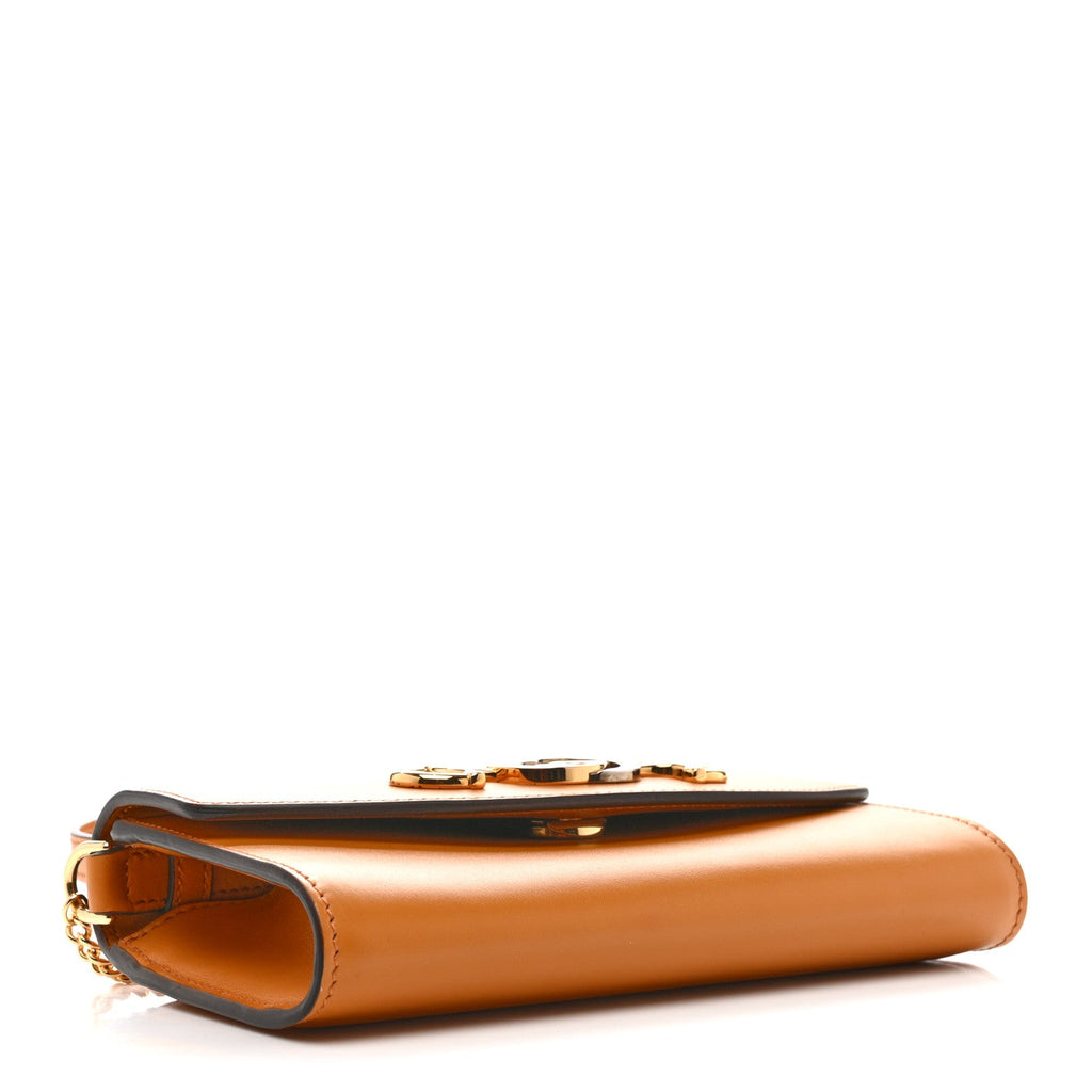 Shibuya Calfskin Mini Zumi Shoulder Bag Sun Oil