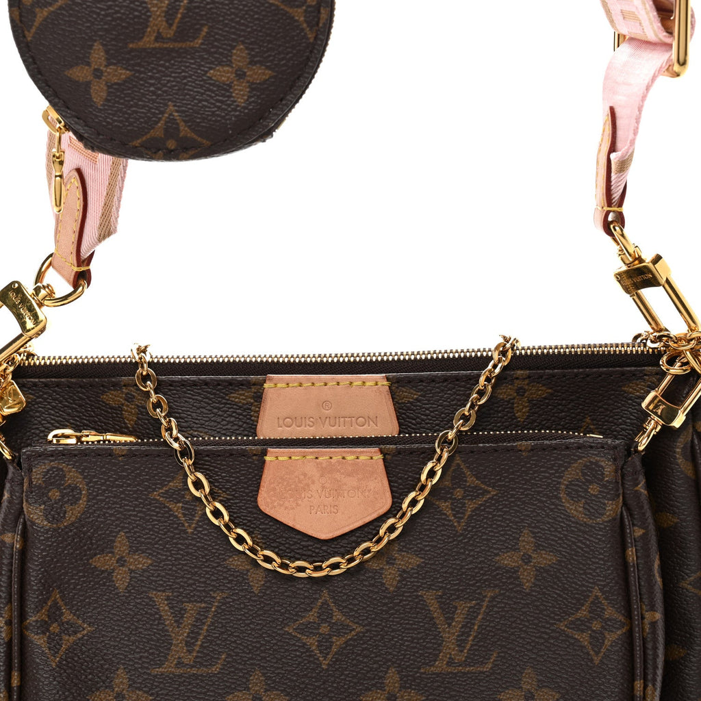 Monogram Multi Pochette Accessories Rose Clair