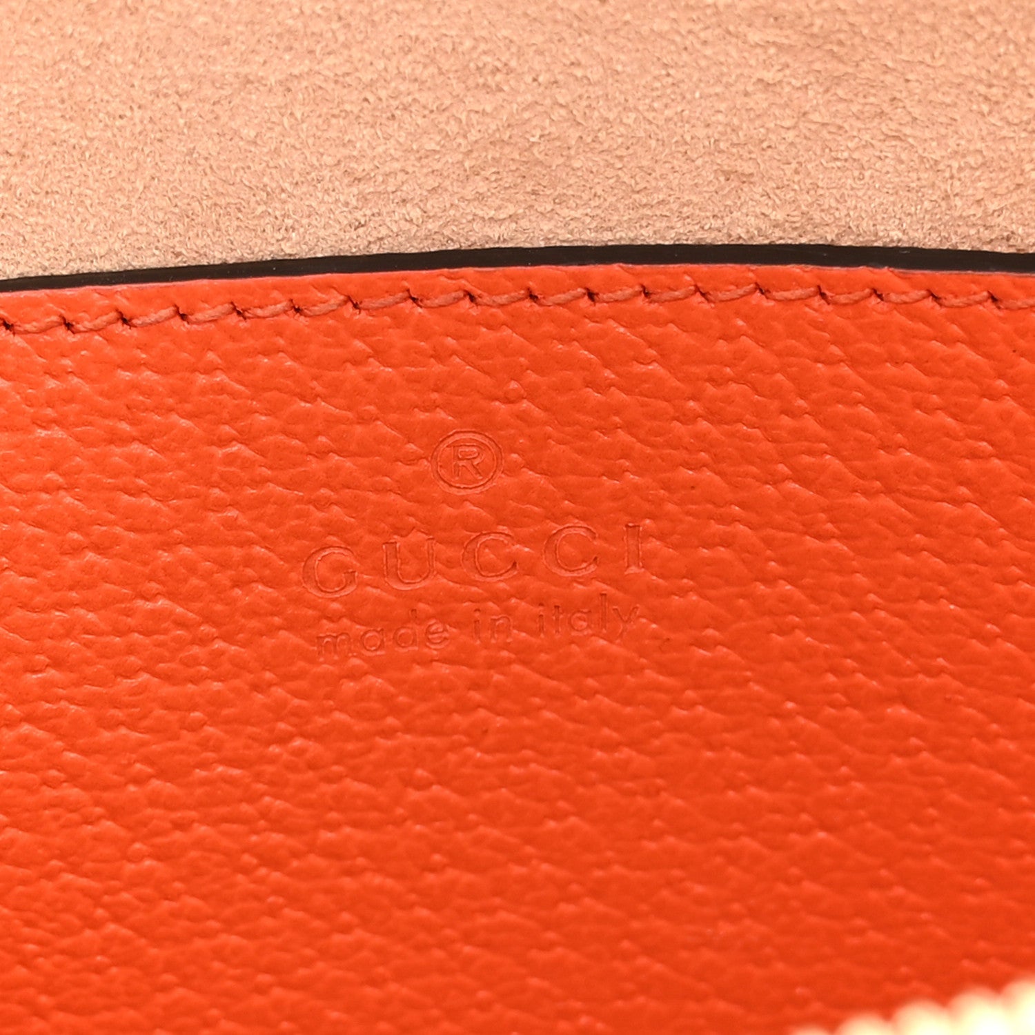 Textured Dollar Calfskin Mini Diana Dome Tote Bag Deep Orange Spicy Cyclamin