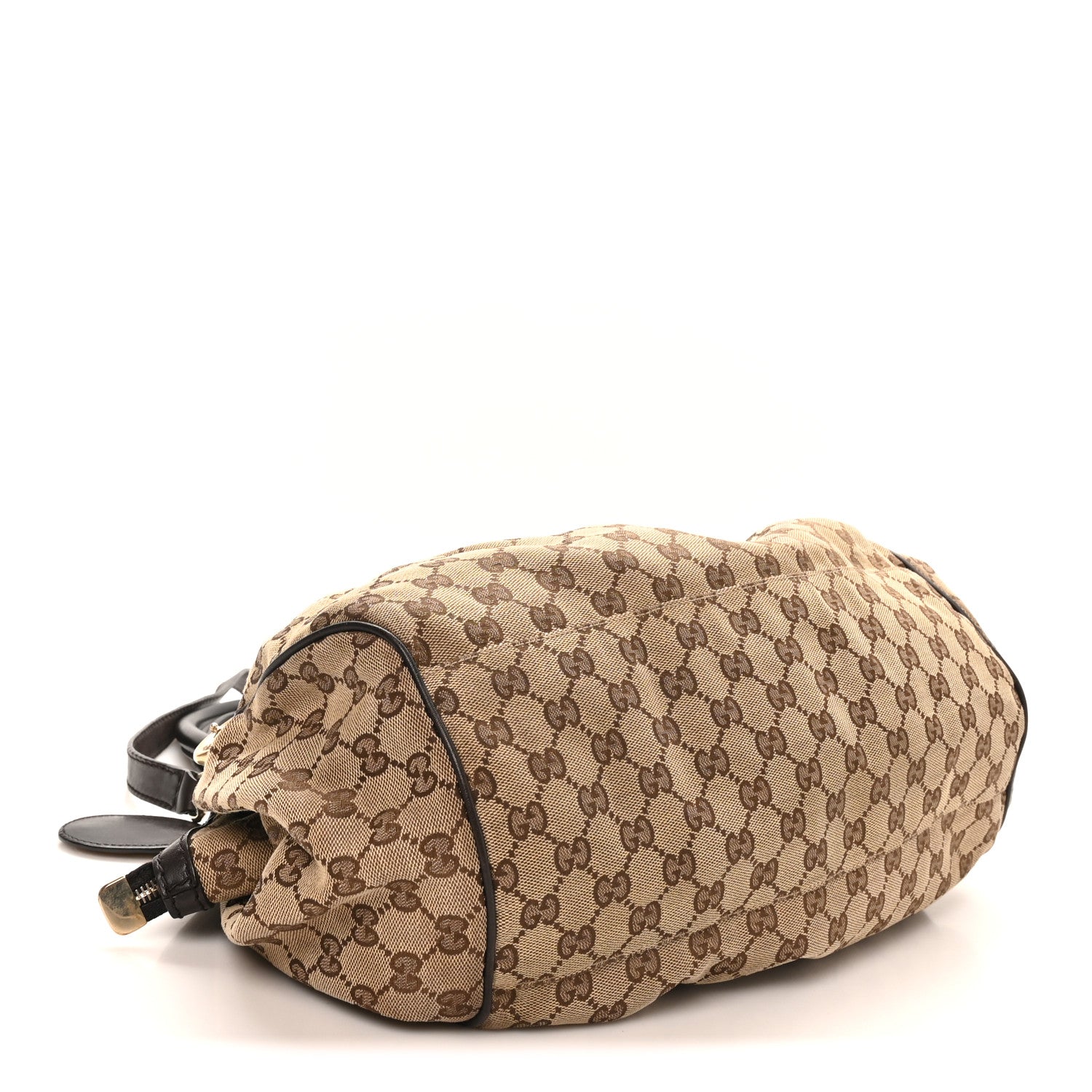 Monogram Medium Sukey Boston Bag Dark Brown