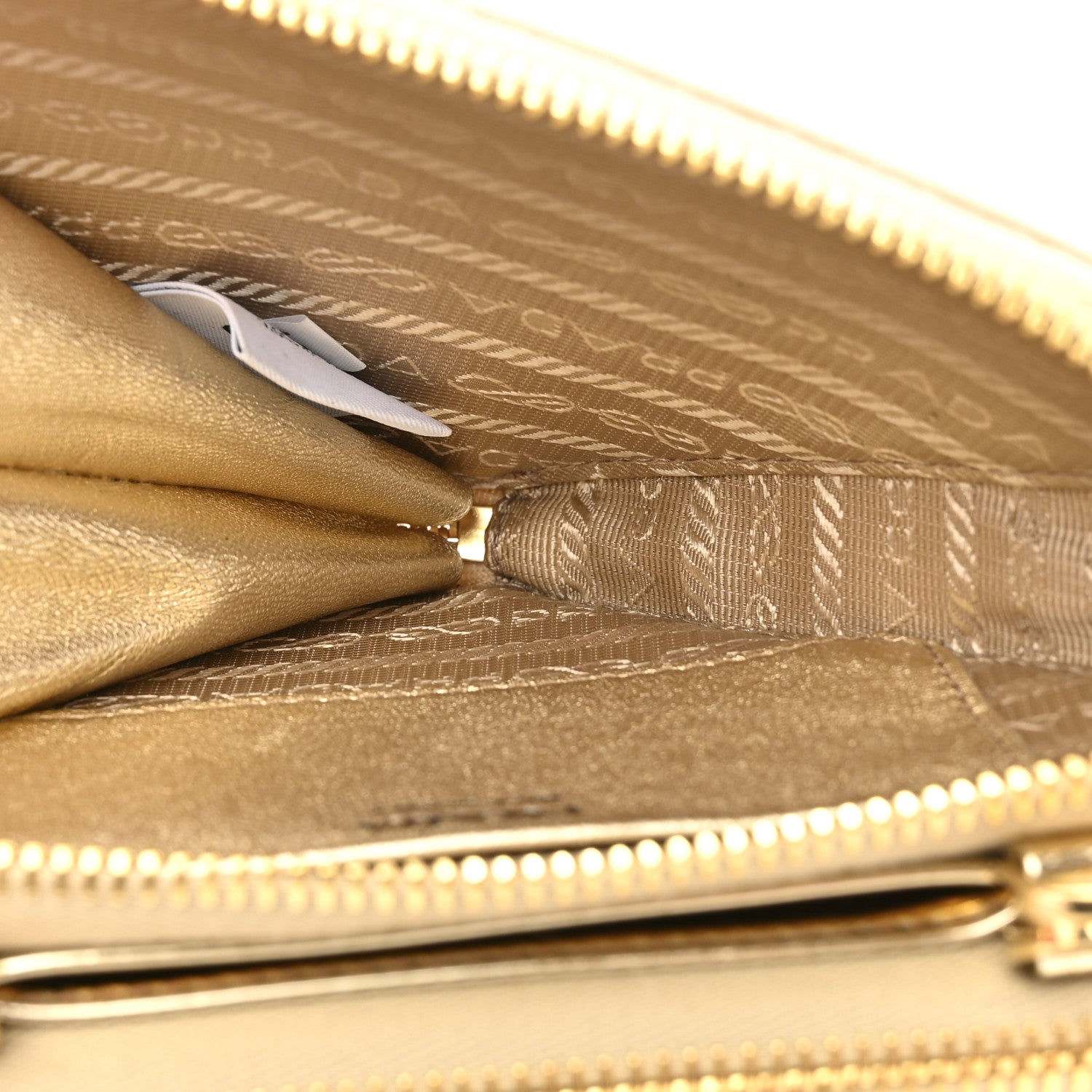Satin Crystal Mini Triangle Crossbody Pouch Platino