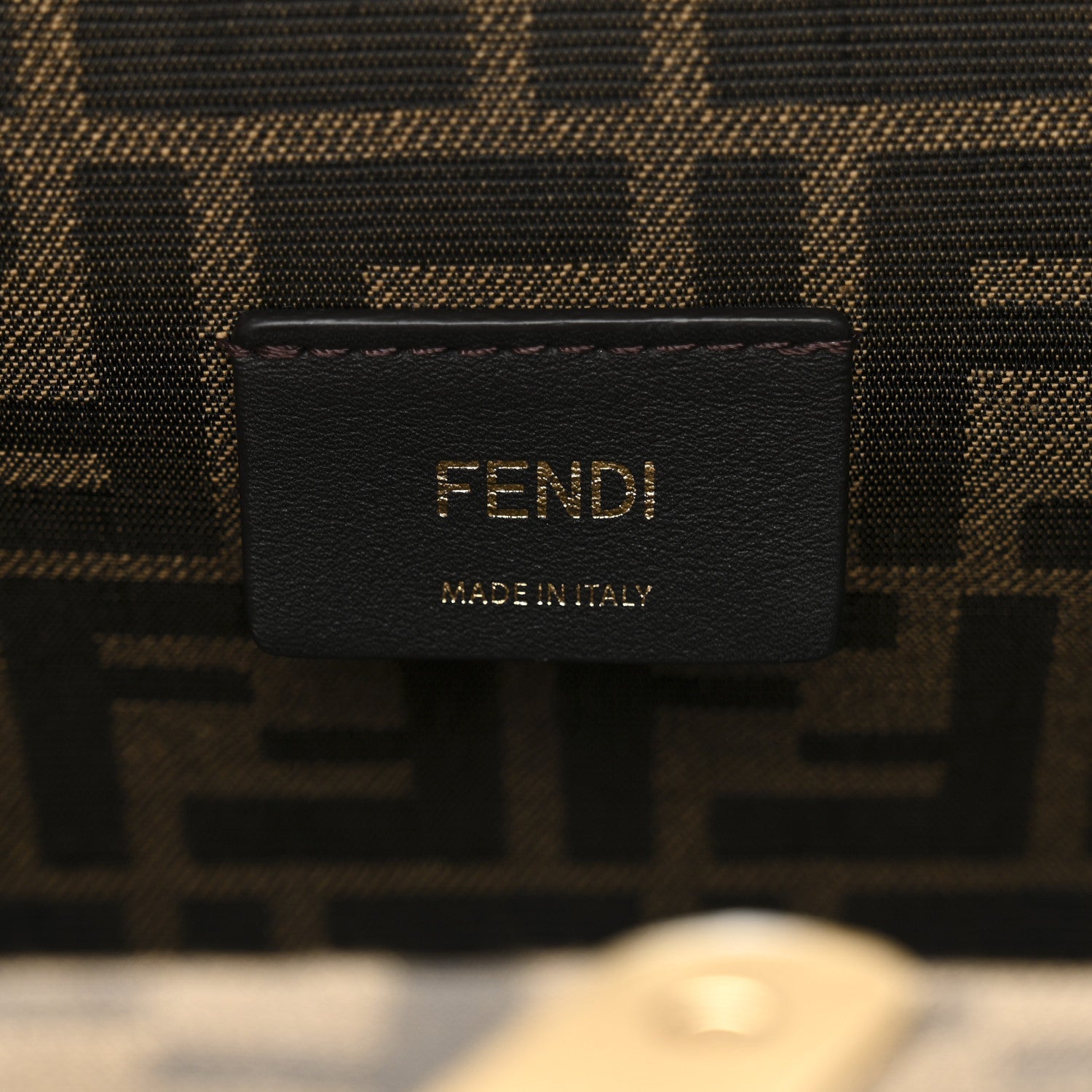 Snakeskin Small Fendi First Light Pink