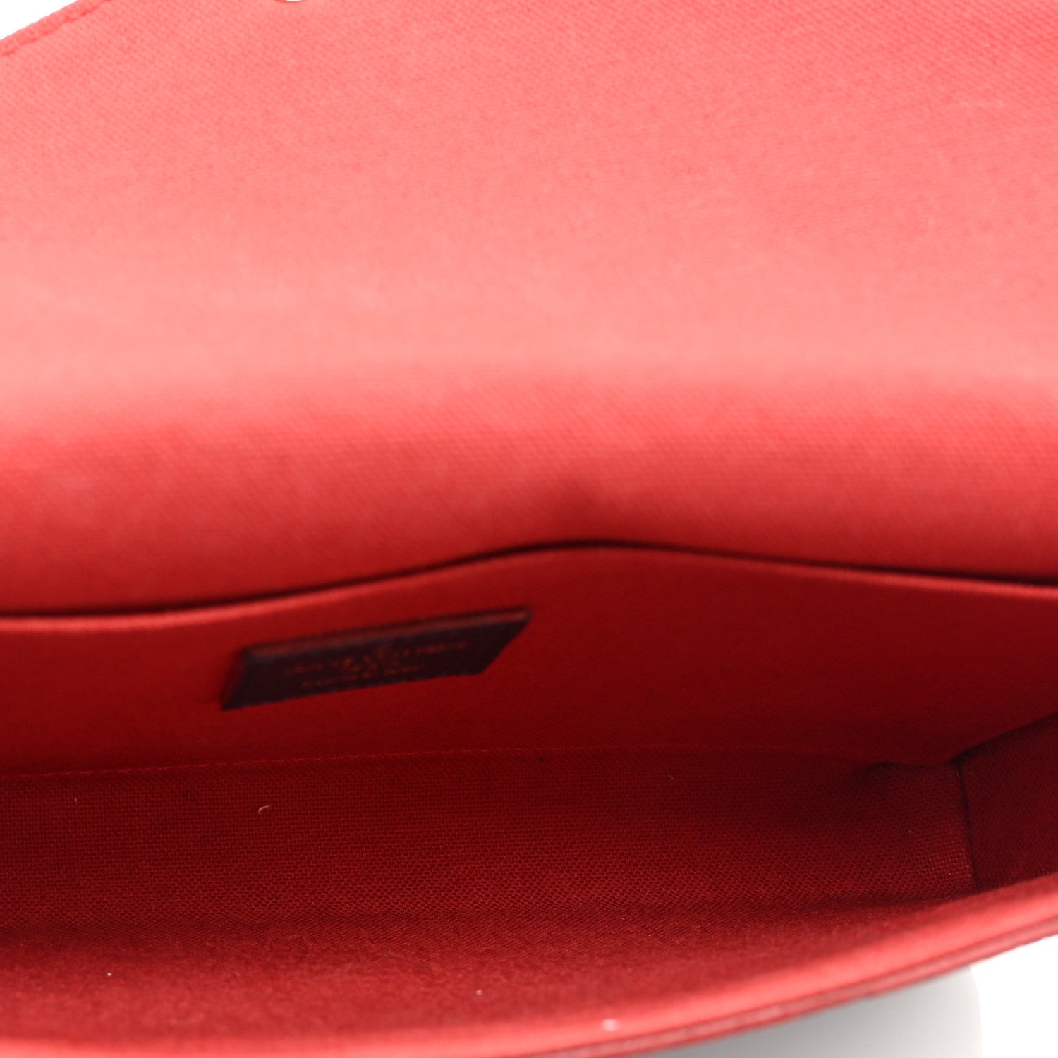 Empreinte Pochette Felicie Chain Wallet Marine Rouge
