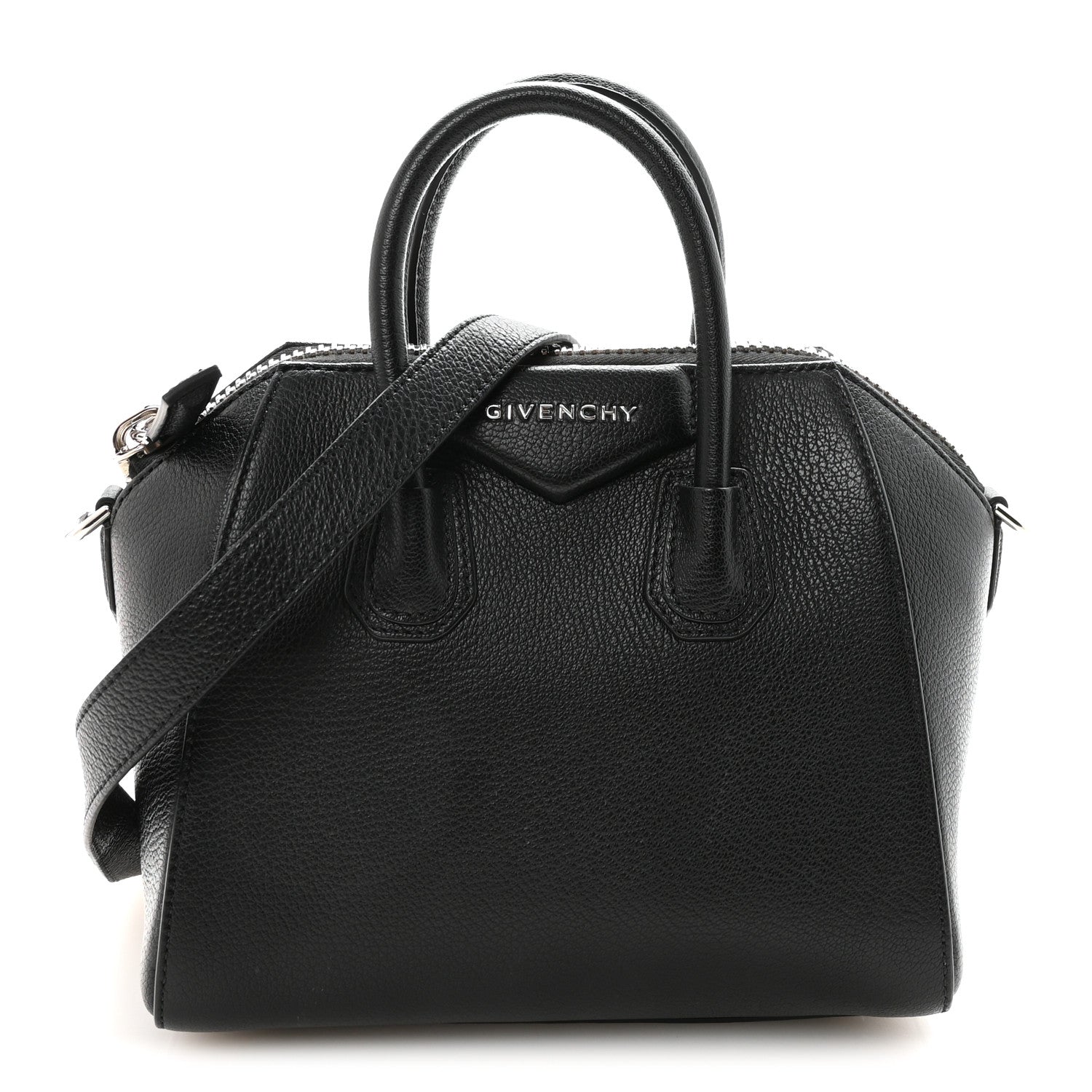 Sugar Goatskin Mini Antigona Black