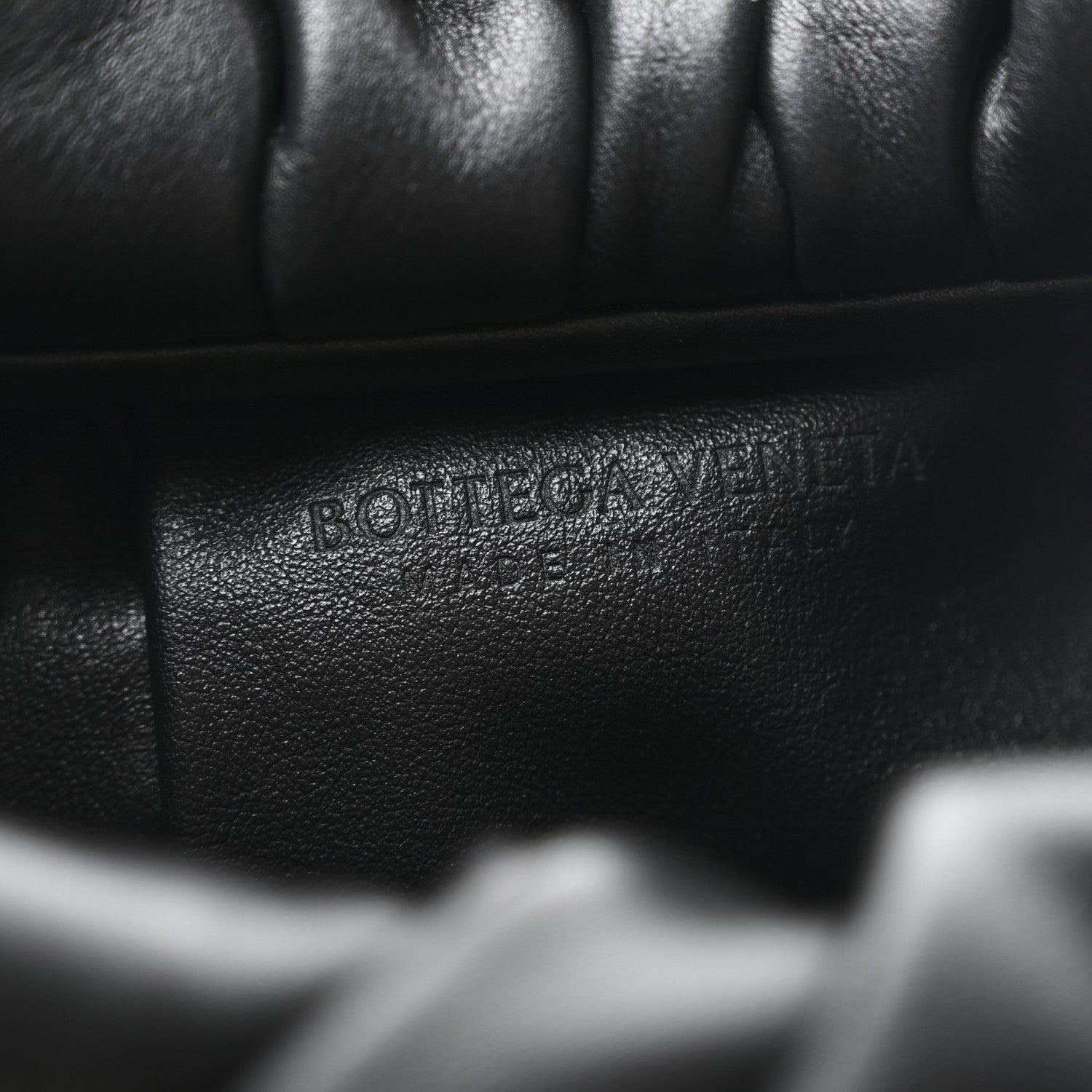 Smooth Butter Calfskin Small The Shoulder Pouch Black
