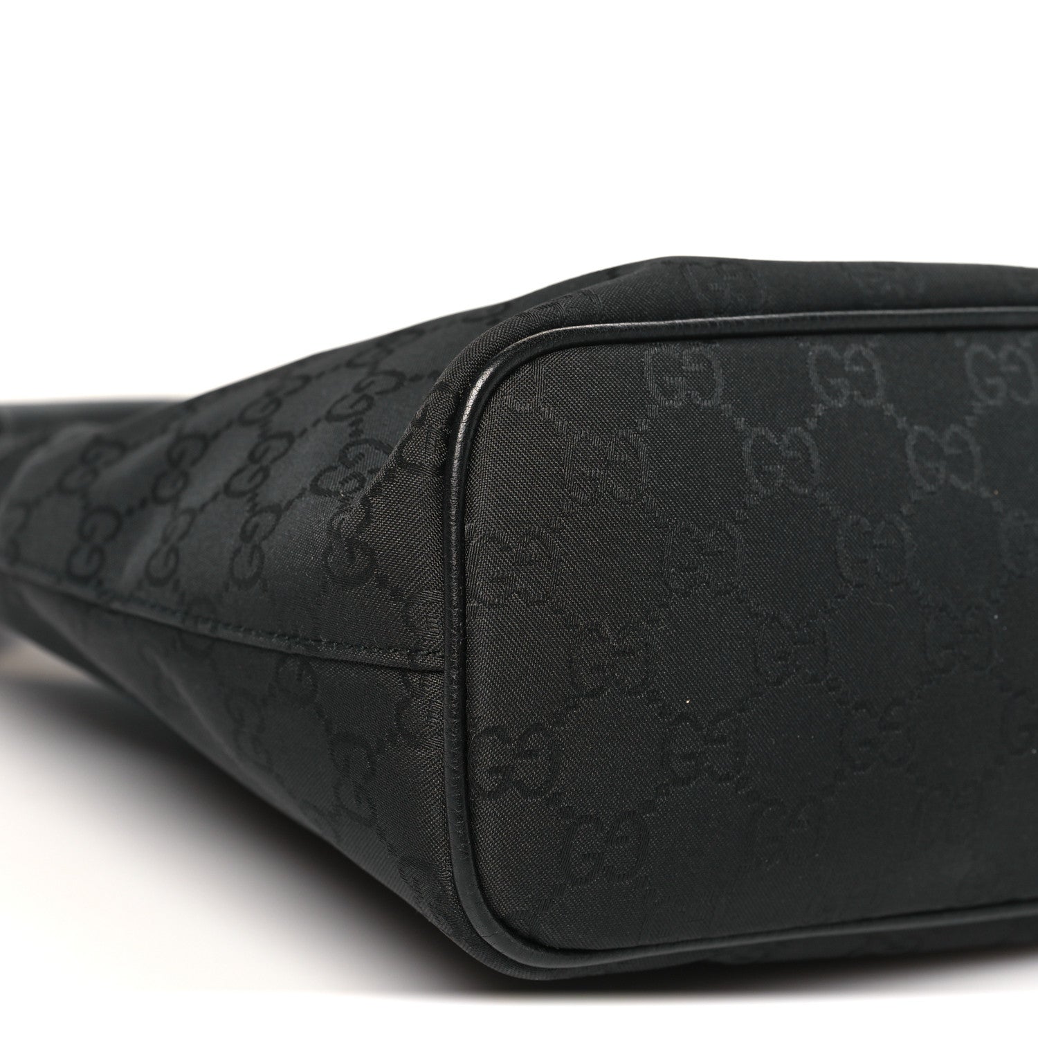 Nylon Monogram Small Hobo Black