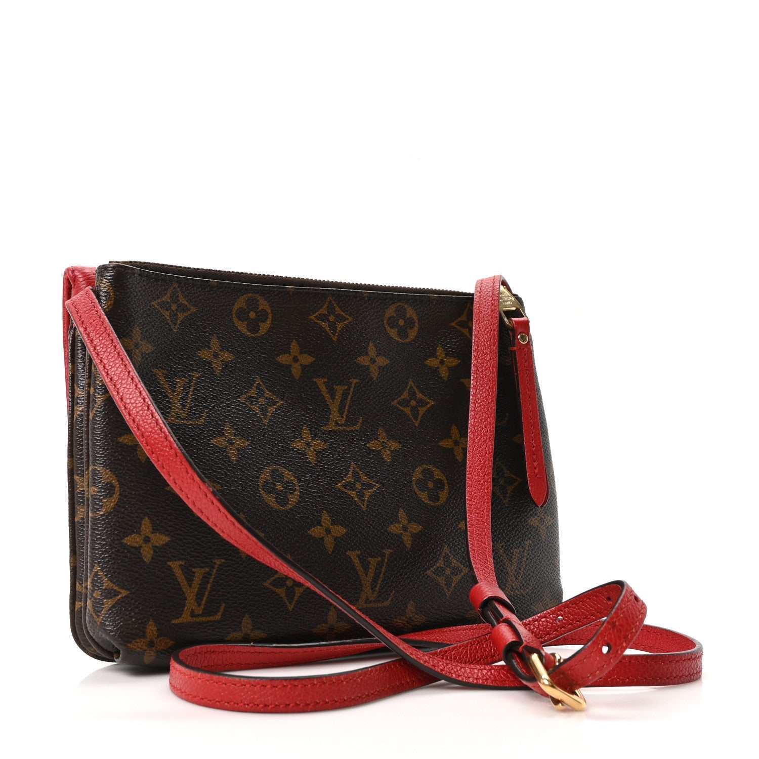 Monogram Twice Pochette Cherry
