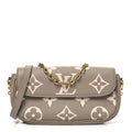 Empreinte Monogram Giant Ivy Wallet On Chain Tourterelle Creme