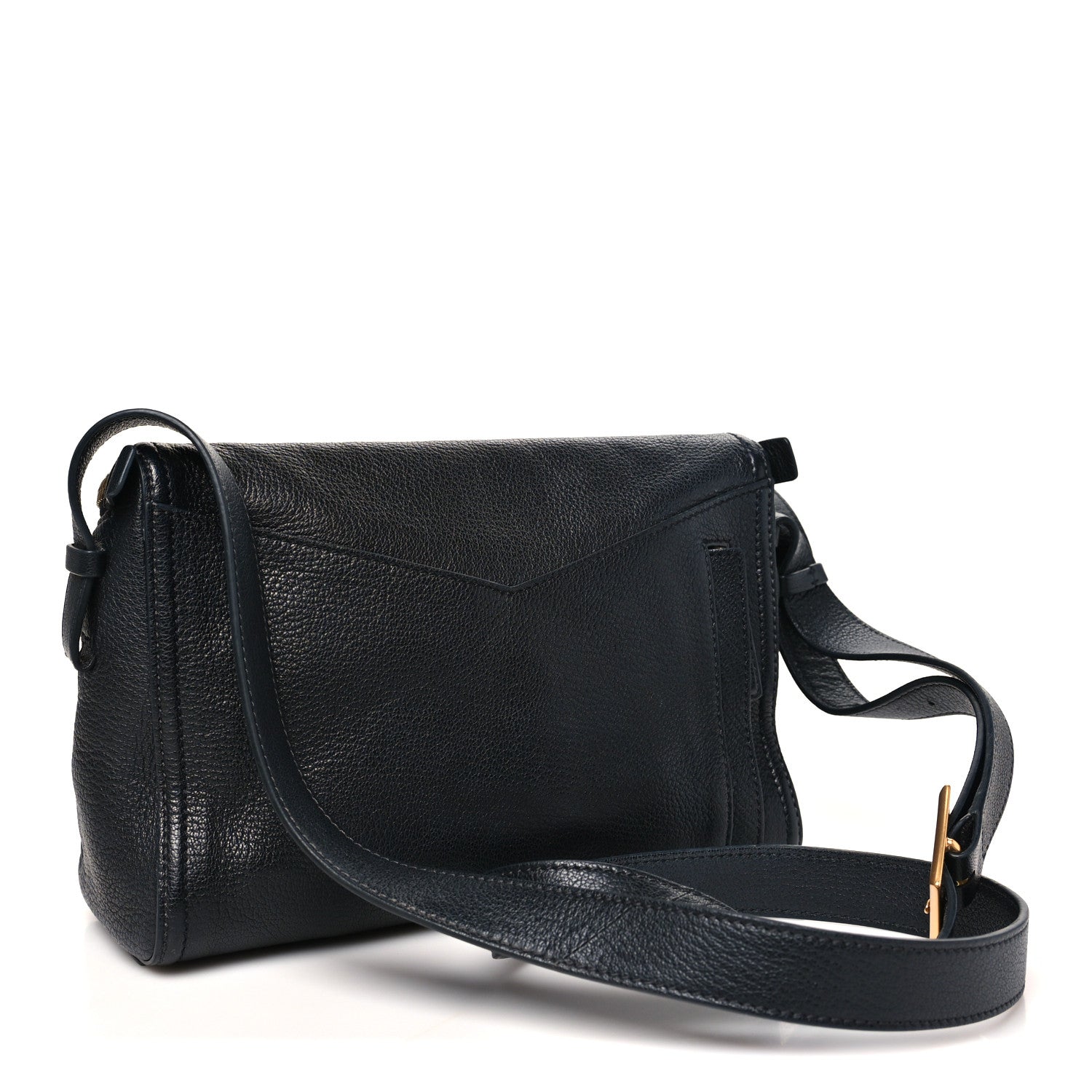 Goatskin Diamant 3D Shoulder Bag Black