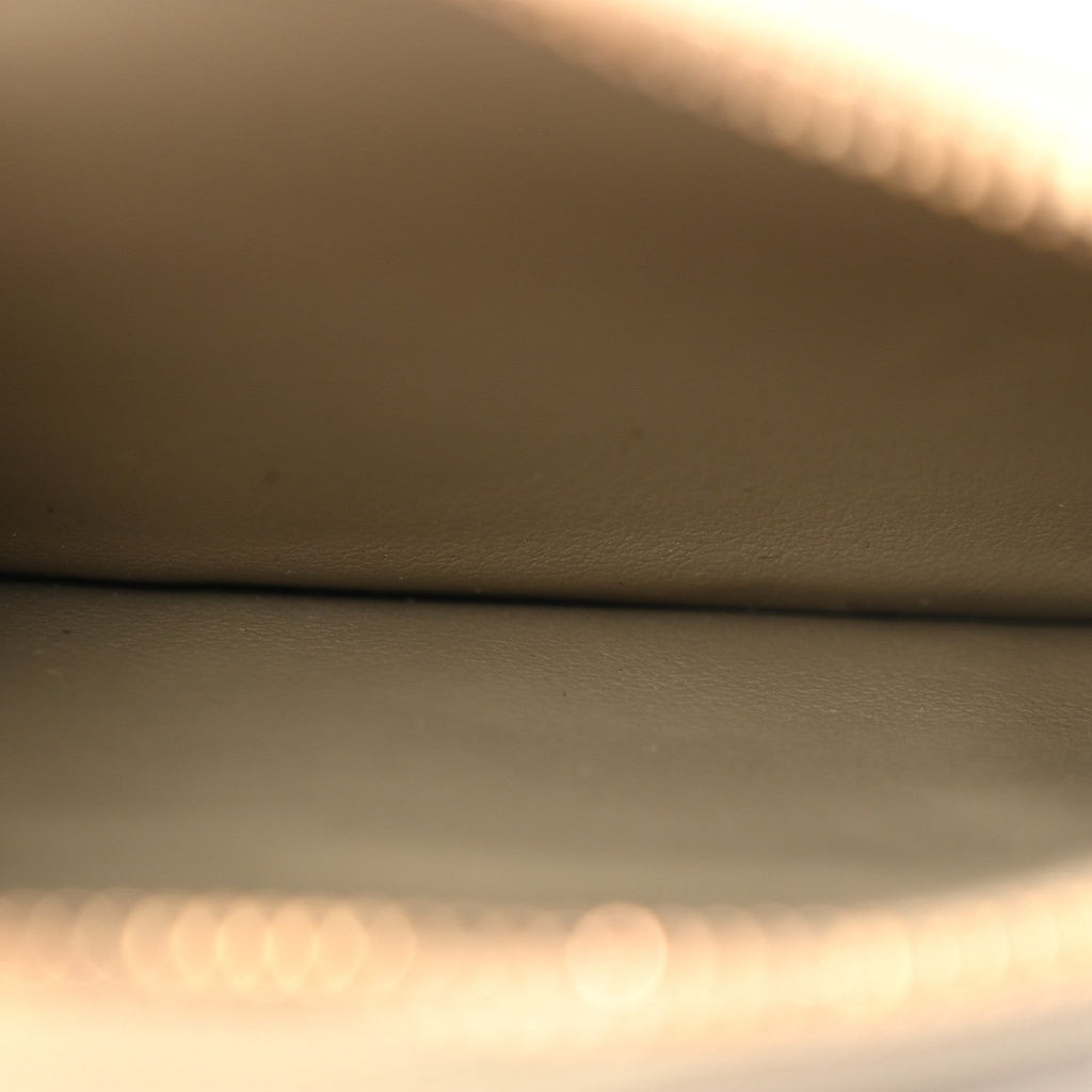 Nappa Maxi Intrecciato Cassette Zipped  Case Travertine