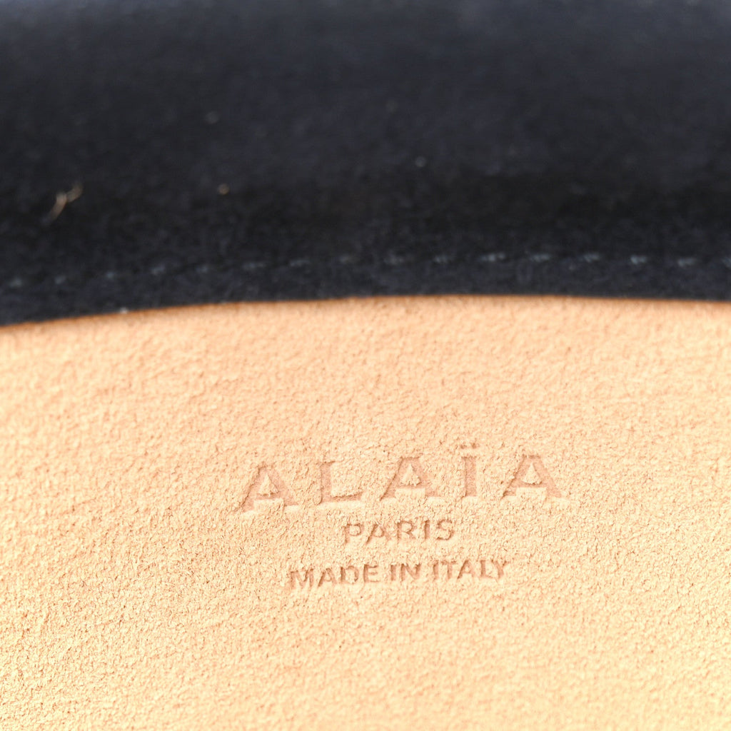 Suede Le Click East West Small Bag Midnight