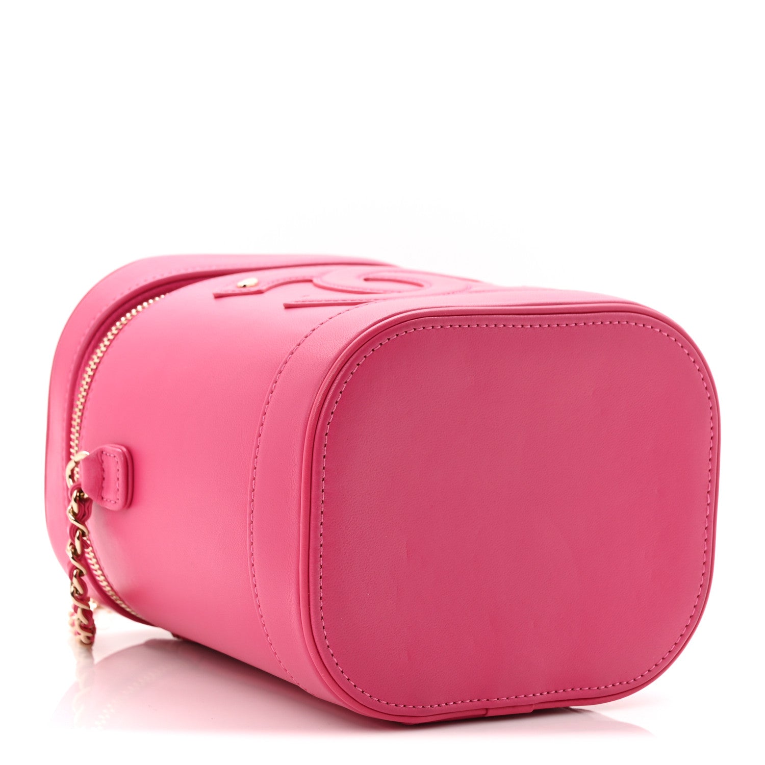 Lambskin Timeless Vanity Cosmetic Case Pink