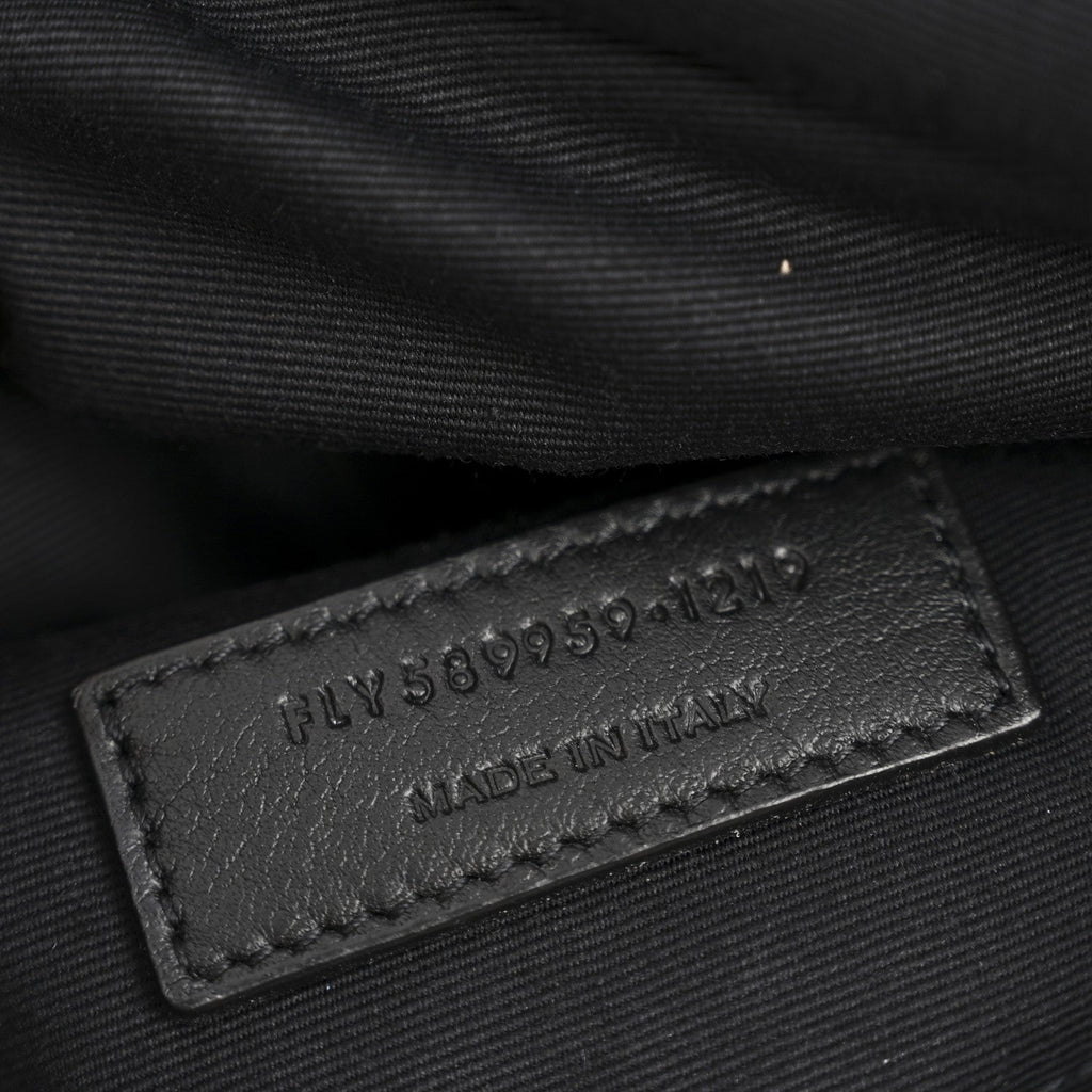 Calfskin Monogram Belt Bag Black