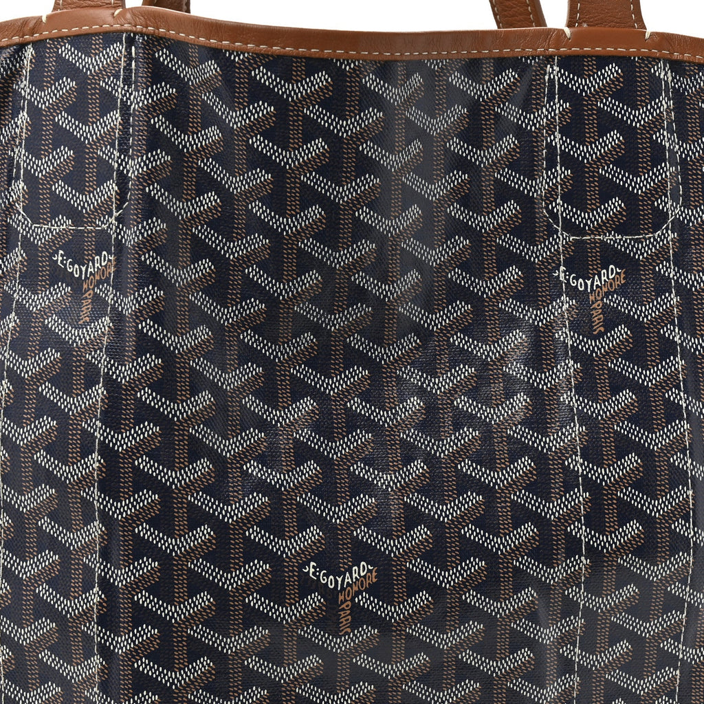 Goyardine Reversible Belharra Navy Gold