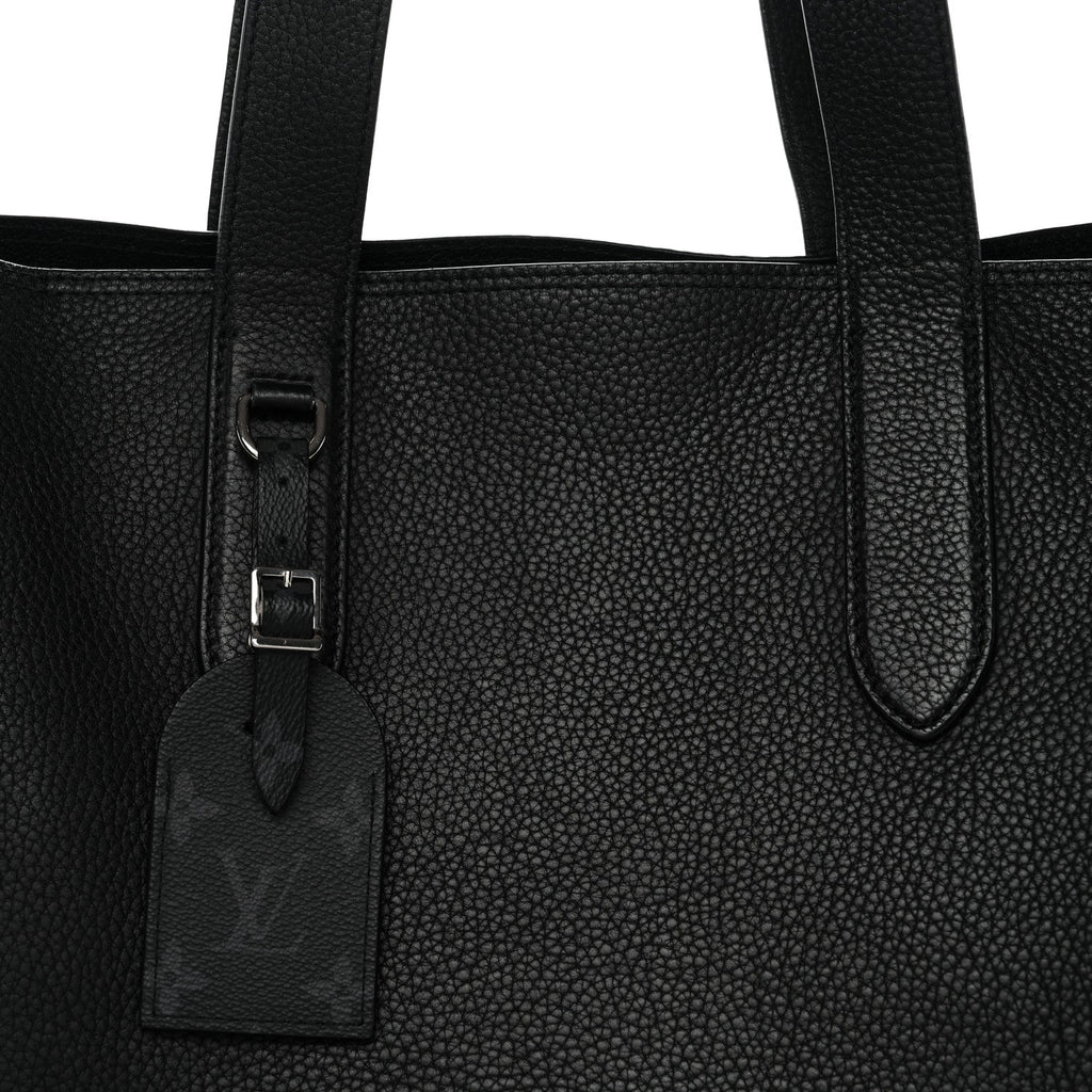 Taurillon Monogram Eclipse Cabas Voyage Black