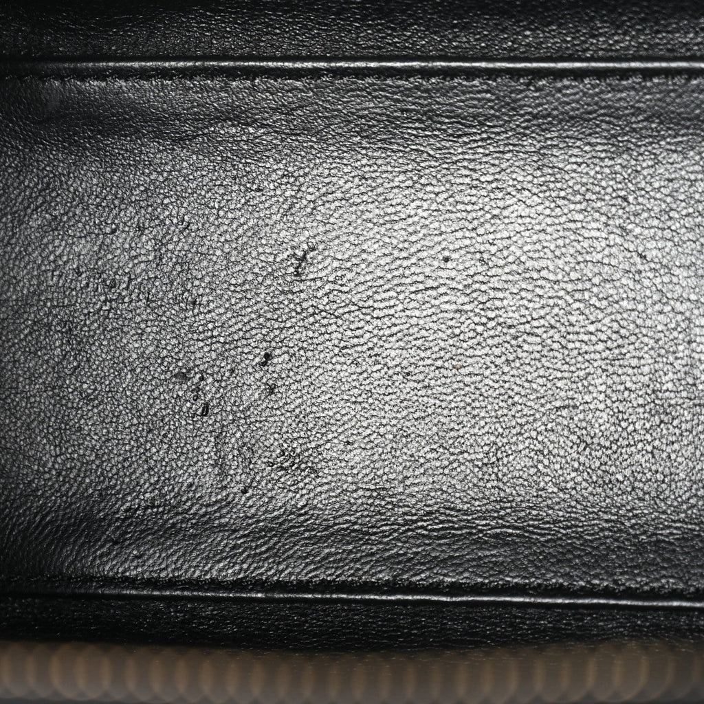 Smooth Calfskin Nano Luggage Black
