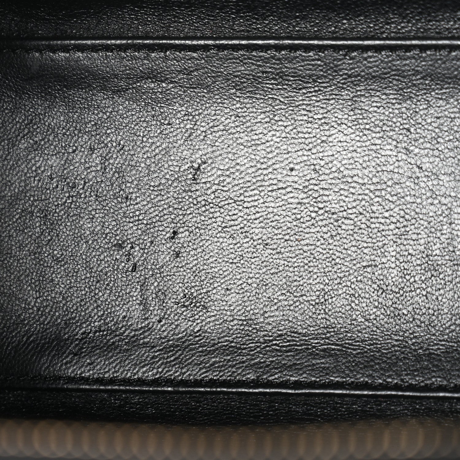 Smooth Calfskin Nano Luggage Black