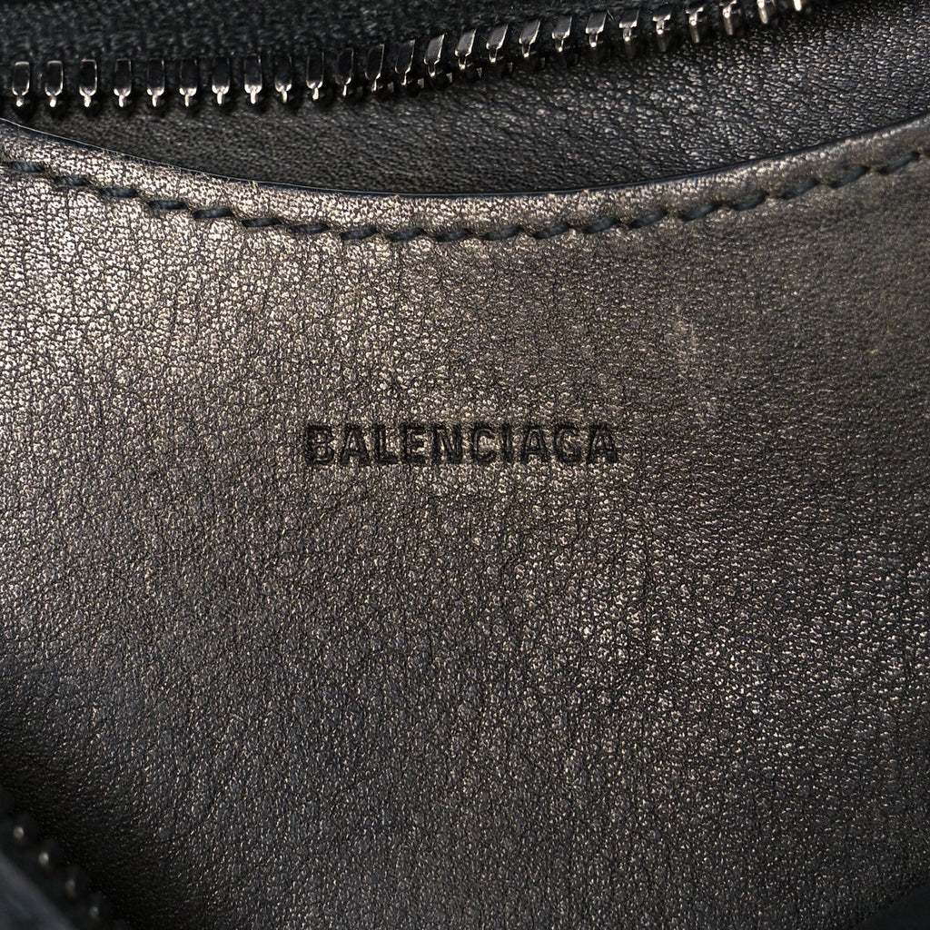 Used Calfskin Black Hardware Mini Neo Classic City Black