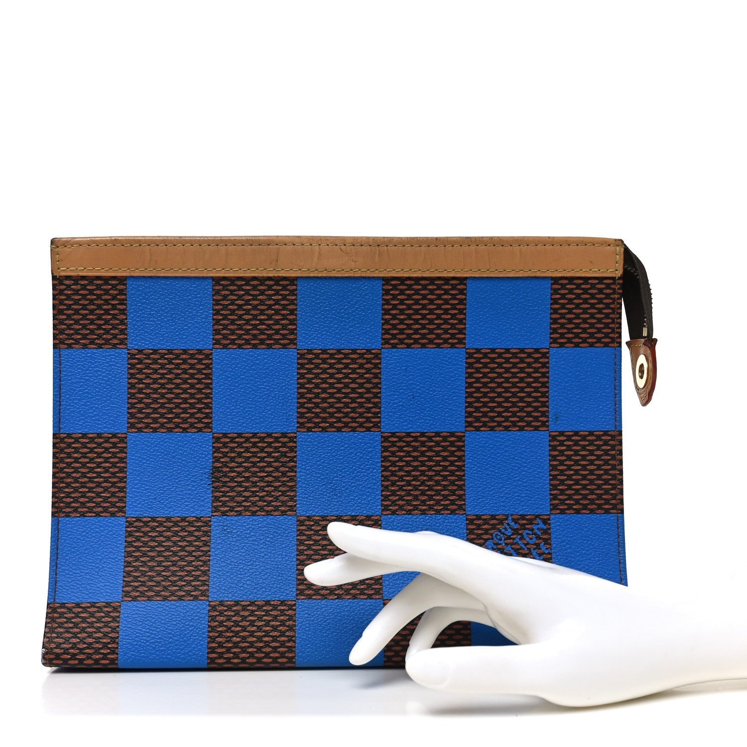 Damier Pop Pochette Voyage MM Blue