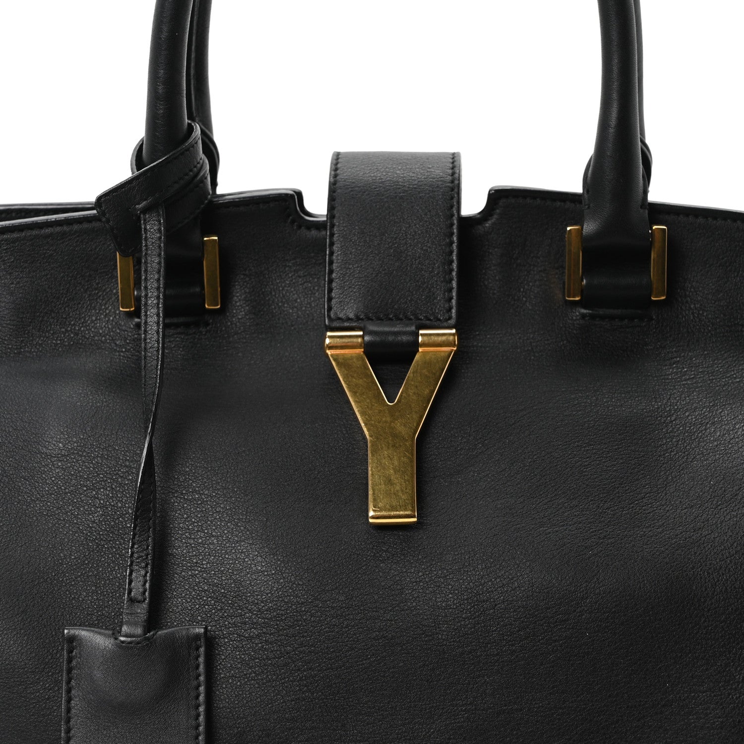 Calfskin Medium Classic Y Cabas Black