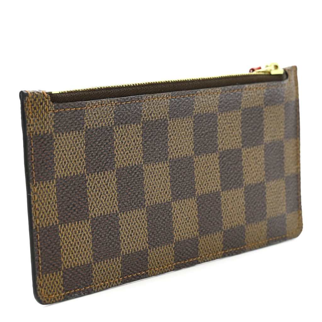 Damier Ebene Josephine Wallet Zippered Insert