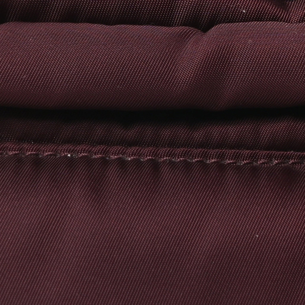 Tessuto Nylon Bomber Tote Bordeaux
