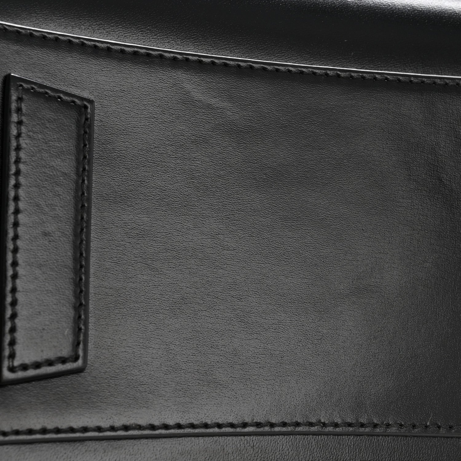 Shiny Lord Calfskin Small Antigona Black