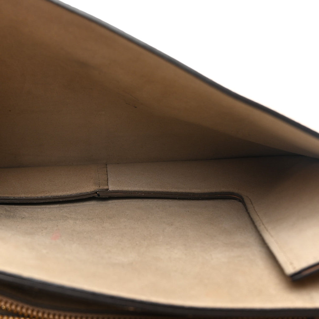 Calfskin Medium Faye Shoulder Bag Biscotti Beige
