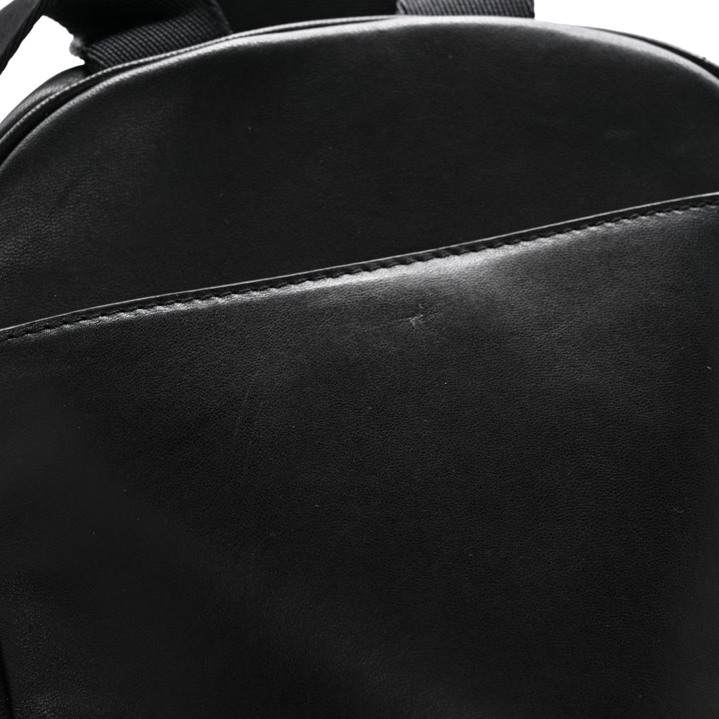 Lambskin Medium Attica Backpack Black