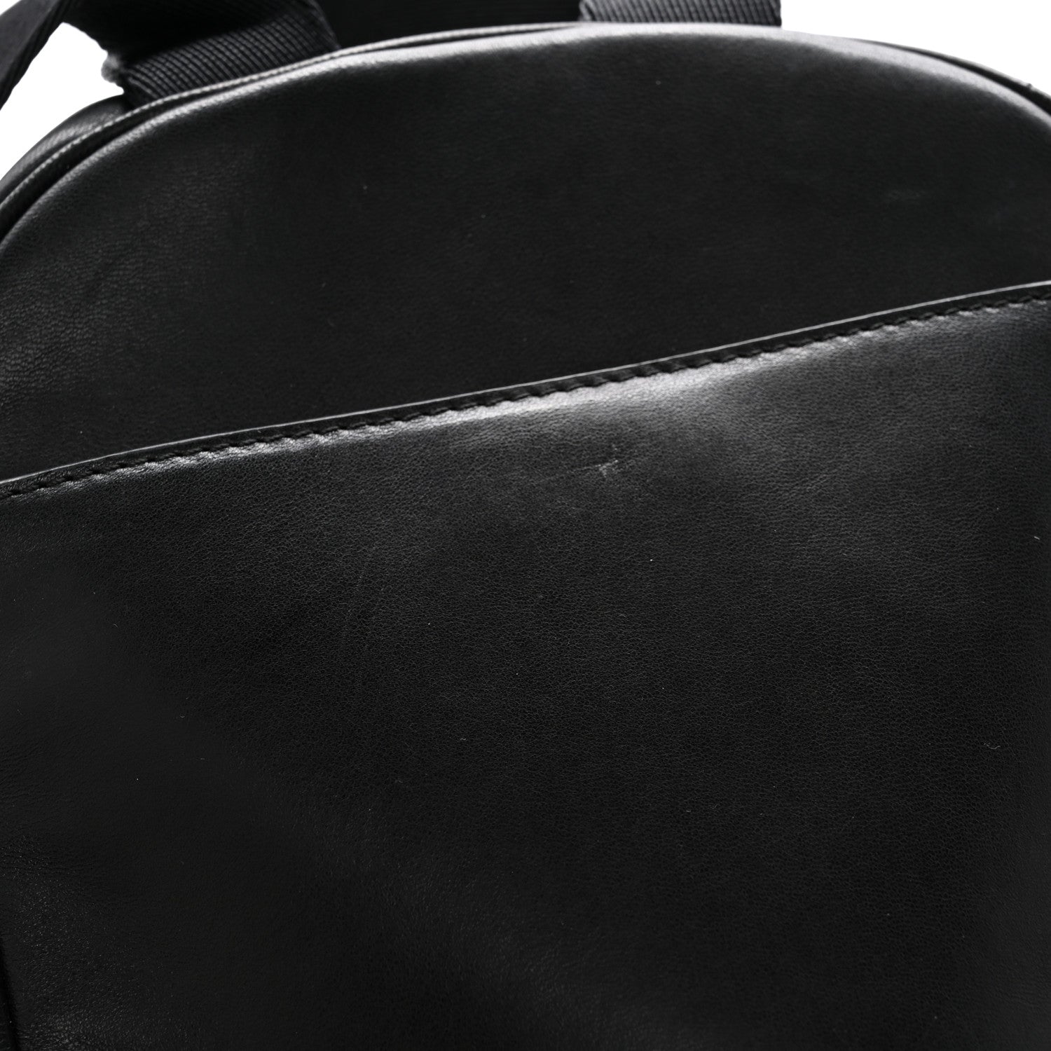 Lambskin Medium Attica Backpack Black