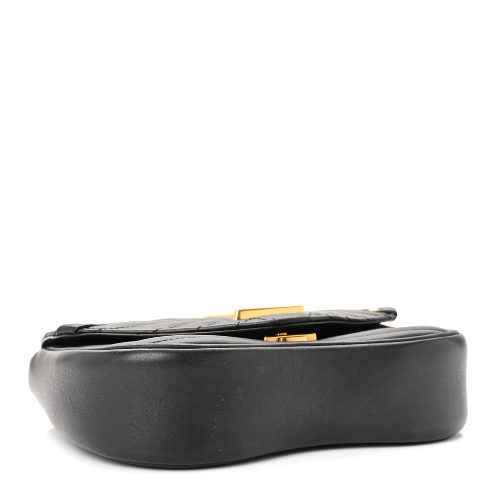 Calfskin New Wave Chain PM Black
