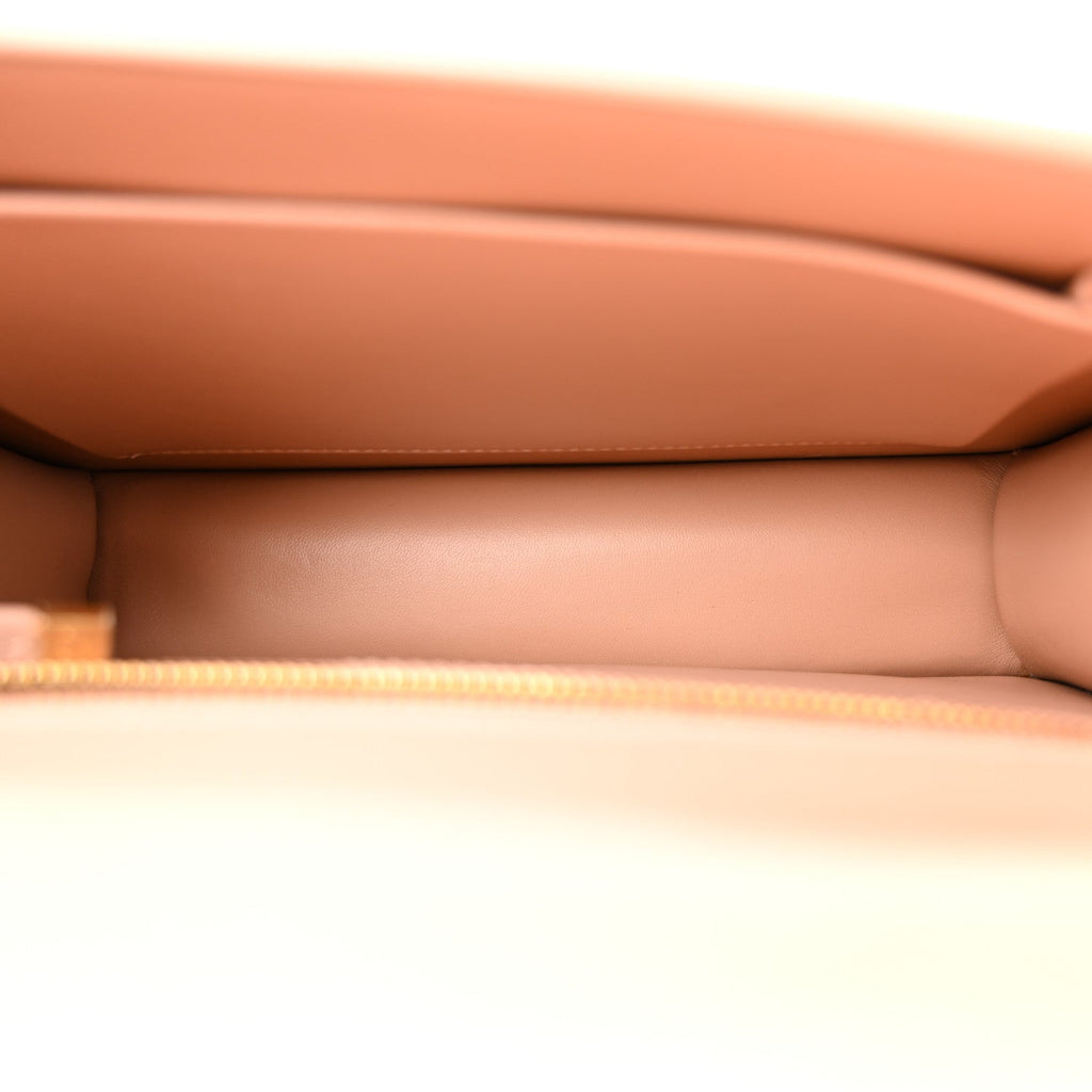 Box Calfskin 30 Montaigne Flap Bag Rose Des Vents