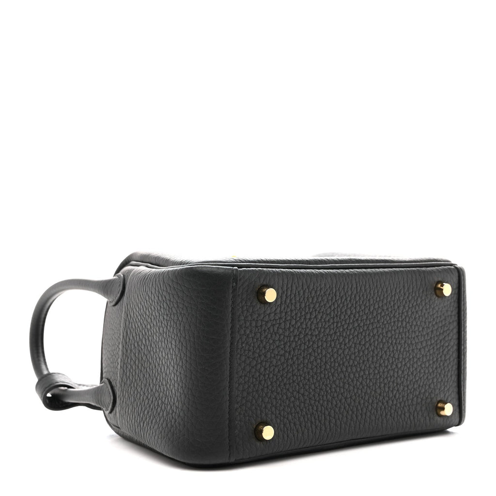 Taurillon Clemence Mini Lindy 20 Black