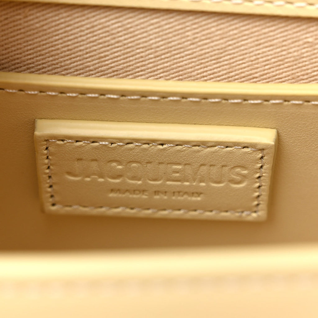 Smooth Calfskin Le Bambino Long Ivory