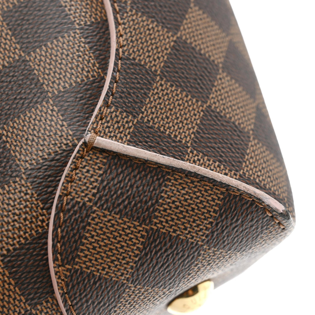 Damier Ebene Caissa Hobo Rose Ballerine