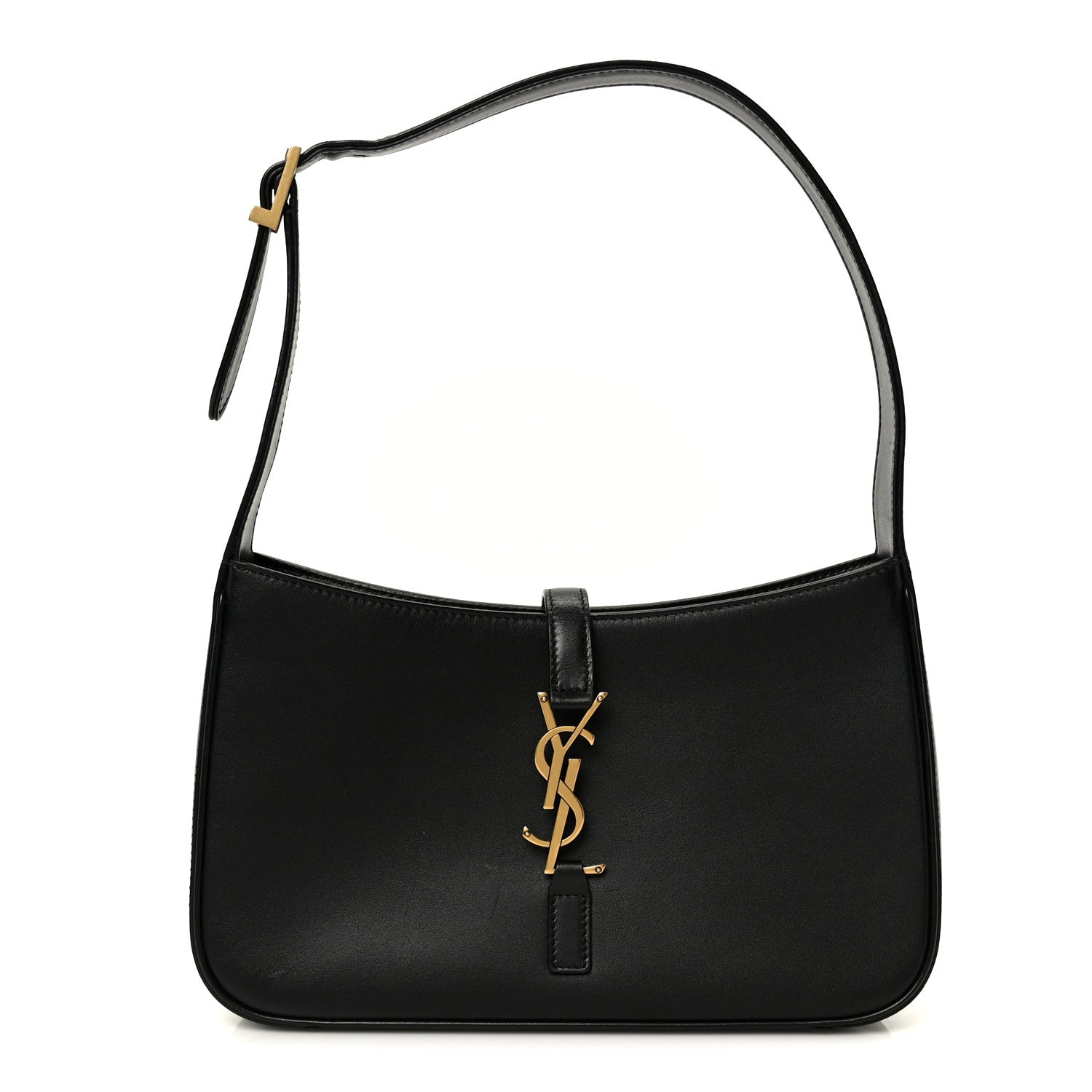 Smooth Calfskin Le 5 A 7 Hobo Black