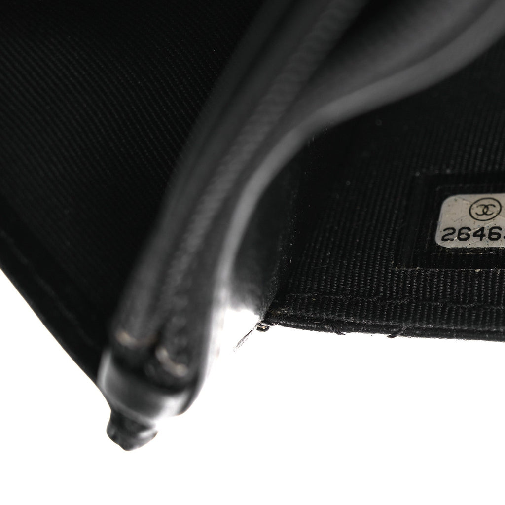 Aged Calfskin Quilted Reissue Wallet On Chain WOC So Black